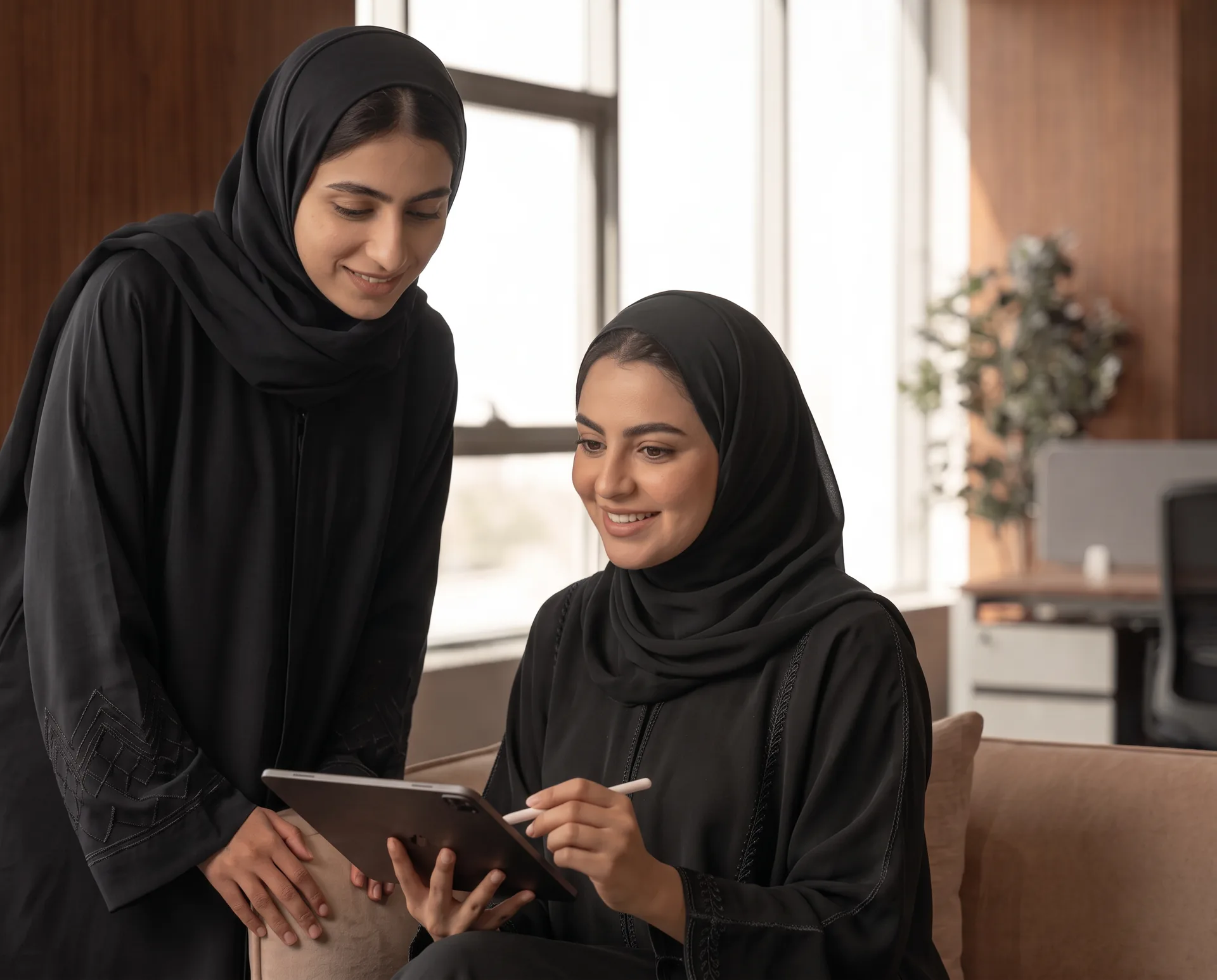 صورة توضيحية لاجتماع عمل